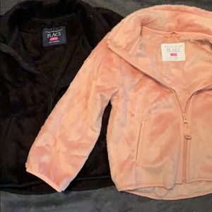 Toddler girl zip up sweater bundle